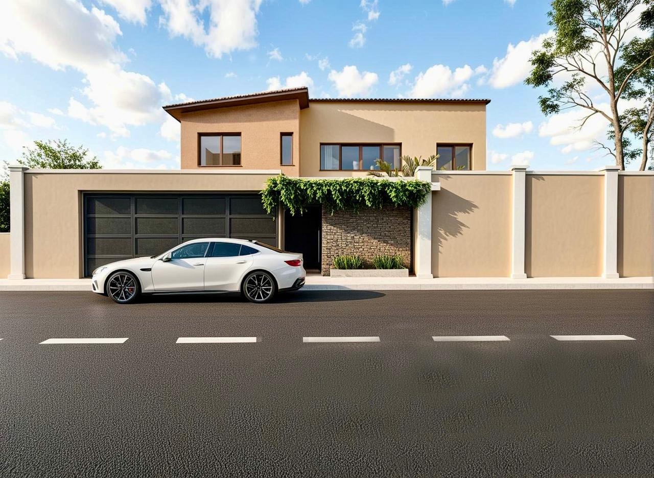 Casa en preventa La Loma Club de Golf Santa Fe Morelos — fachada render